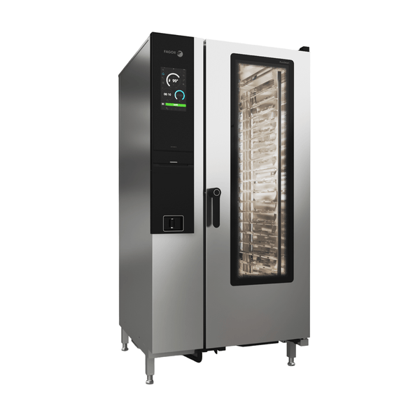 Fagor Ikore 20 Tray Advanced Boiler Gas Combi Oven APW-201GRLWS - Whisk Hospitality - APW-201GRLWS