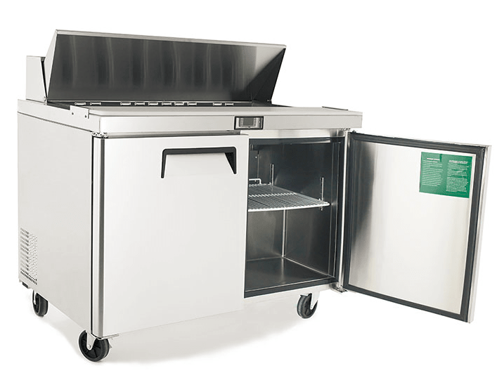 Atosa 2 DOOR SANDWICH PREP TABLE FRIDGE1530 MM MSF8303 - Whisk Hospitality - MSF8303