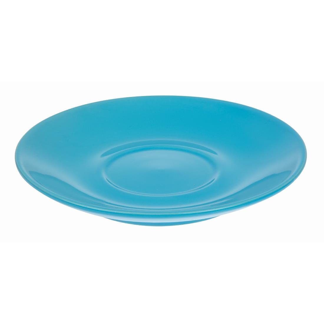 Olympia Cafe Saucer Blue (Fits HC403& HC404) - 158mm (Box 12) HC407 - Whisk Hospitality - HC407
