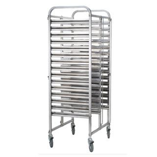 Anvil Stainless Steel 2 X 15 Tier GN Trolley TRS2015 - Whisk Hospitality - TRS2015