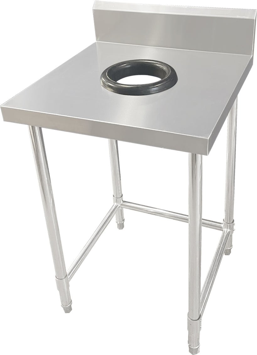 Waste Collection Bench with Splashback & Leg Brace - CST-0660 - Whisk Hospitality - 631114