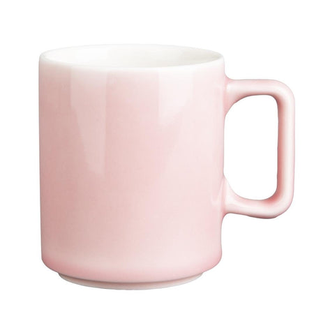 Olympia Fondant Mug Pink - 340ml 11.5fl oz (Box 6) CU454 - Whisk Hospitality - CU454
