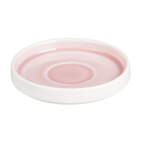 Olympia Fondant Saucer Pink - 115mm 4 1/2" for CU458 (Box 6) CU459 - Whisk Hospitality - CU459