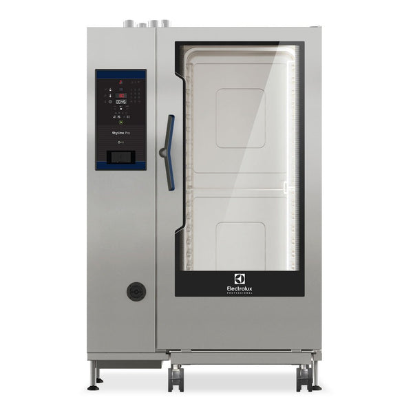Electrolux SkyLine Pro 20 x 2/1GN Electric Direct Steam Combi Oven with Digital Controls ECOE202C2S0 - Whisk Hospitality - ECOE202C2S0