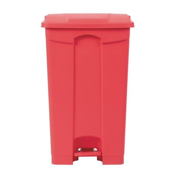 Jantex Kitchen Pedal Bin Red - 87Ltr DC712 - Whisk Hospitality - DC712