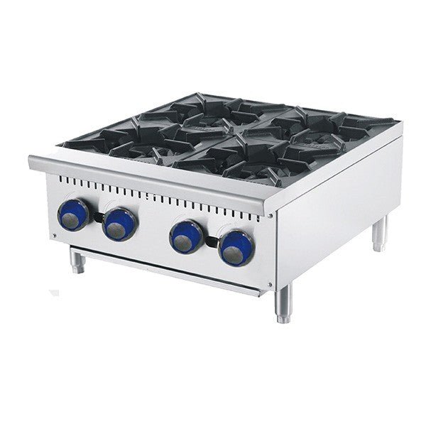Cookrite 4 BURNER COOK TOPS W610 X D700 X H333 | COOKRITE 1 ATHP - 24 - 4 - LPG - Whisk Hospitality - ATHP-24-4-LPG