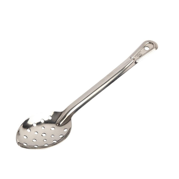 Vogue Serving Spoon Perforated St/St - 328mm 13" J640 - Whisk Hospitality - J640