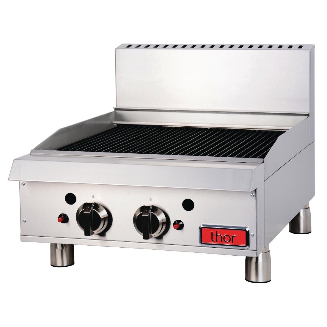 Thor Gas Char Broiler 24" - Radiant manual controls w/flame fail NG TR - CBR24F NG GH103 - N - Whisk Hospitality - GH103-N