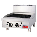 Thor Gas Char Broiler 24" - Radiant manual controls w/flame fail NG TR - CBR24F NG GH103 - N - Whisk Hospitality - GH103-N