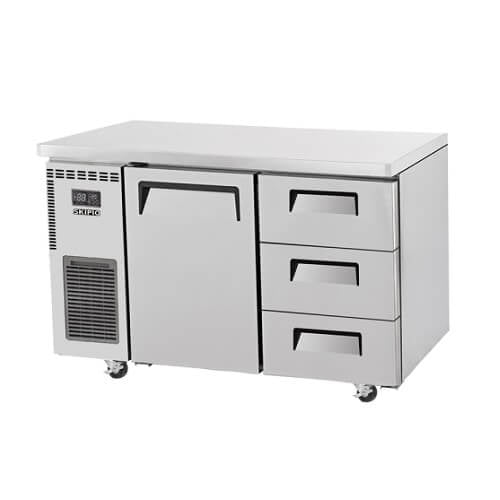 Skipio SUR12 - 3D - 3 Undercounter Drawer Fridge 311 Ltr - Whisk Hospitality - SUR12-3D-3