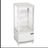Polar C - Series Energy Efficient Curved Door Display Fridge White - 86Ltr CX576 - A - Whisk Hospitality - CX576-A