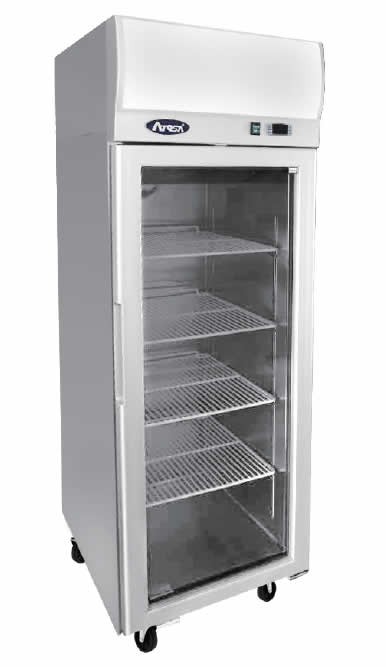 Atosa TOP MOUNTED SINGLE DOOR GLASS FREEZER YCF9407 - Whisk Hospitality - YCF9407