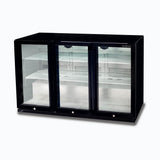 Bromic Back Bar Fridge - 307L - 3 Doors - Hinged - Whisk Hospitality - BB0330GD-NR-1