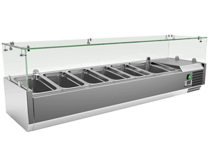 Exquisite Counter Top Preparation Chiller Chiller - ICT1500H - Whisk Hospitality - ICT1500