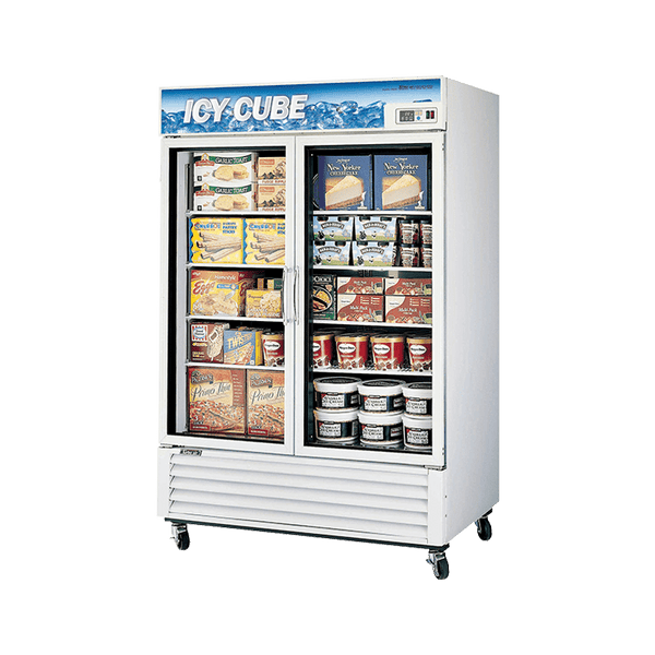 Turbo Air 2 Glass Door Upright Display Freezer 1220L FRS-1250F - Whisk Hospitality - FRS-1250F