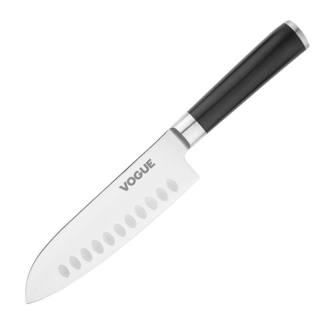 Vogue Bistro Santoku Knife St/St - 180mm FS686 - Whisk Hospitality - FS686