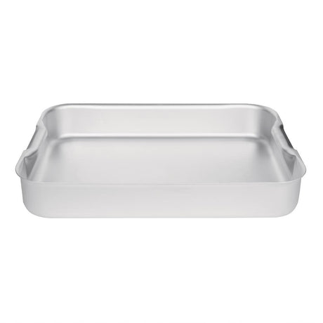 Vogue Roasting Dish Aluminium - 430x320x70mm 16 1/2x12x2 3/4" K424 - Whisk Hospitality - K424