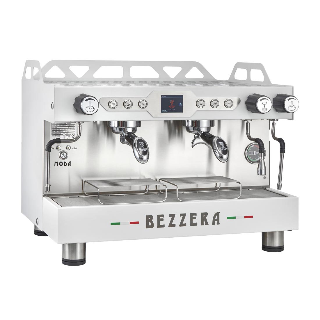 Bezzera 2 Group Moda DE PID Espresso Machine  -  BZMODAPID2W - Whisk Hospitality - BZMODAPID2W