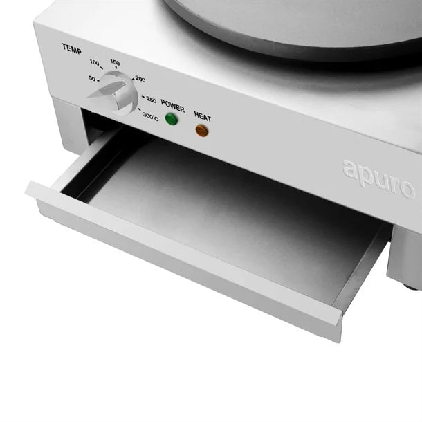 Apuro Electric Crepe Maker 3kW CT931 - A - Whisk Hospitality - CT931-A