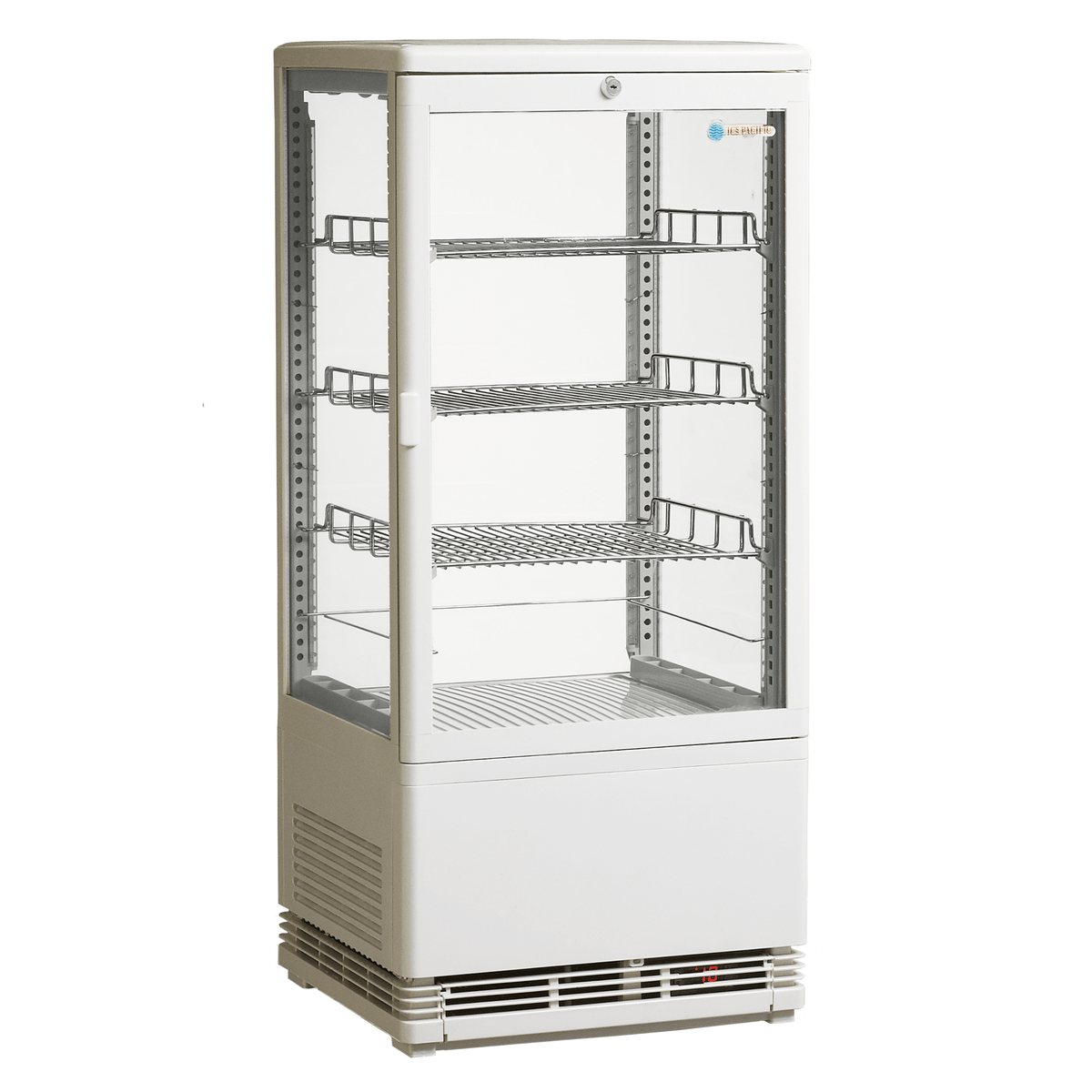 Venice 78L Counter Top Refrigerated Display - White - Whisk Hospitality - WH-Venice-WHT