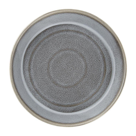 Olympia Cavolo Charcoal Dusk Flat Round Bowl - 220mm (Box 4) FD919 - Whisk Hospitality - FD919