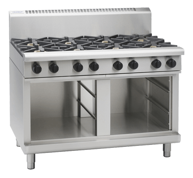 Waldorf 800 Series Rn8800G Cb 1200Mm Gas Cooktop Cabinet Base - Whisk Hospitality - RN8800G-CB