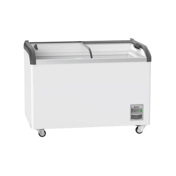 Thermaster Heavy Duty Supermarket Glass Sliding Lid Freezers 406L - SD - 406K - Whisk Hospitality - SD-406K