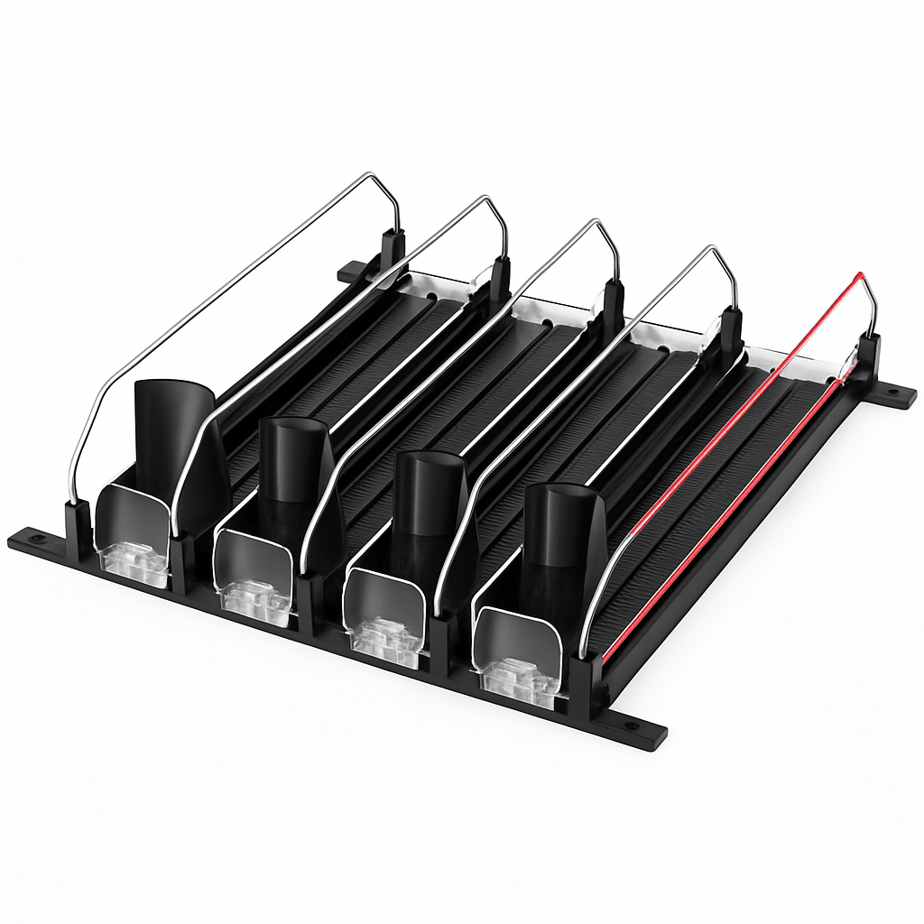 Fridge Drink Shelf Pusher - 6 Can - 450mm*350mm - Whisk Hospitality - 630745