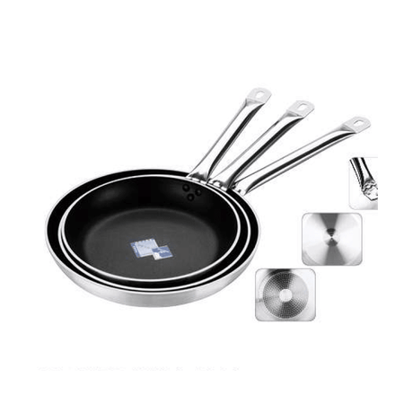 FryPan (Non-Stick) - IH - Aluminium - 240(˜)*40(H)mm - Whisk Hospitality - 401432