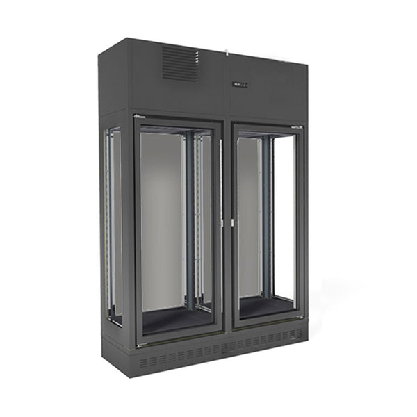 Fagor Single Zone 2 Doors Black Wall - Mounted Wine Cellar FWC - 2302 - 1WB - Whisk Hospitality - FWC-2302-1WB