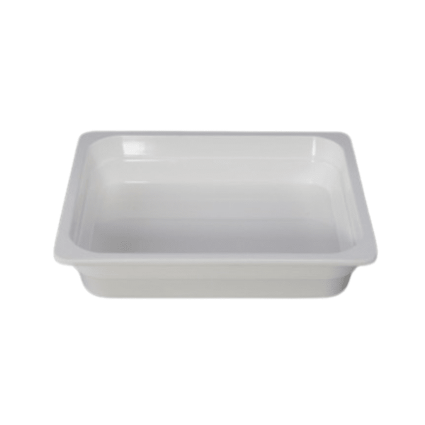 Gastronorme Pan - Melamine - White - 1/2 / 65mm - Whisk Hospitality - 79427