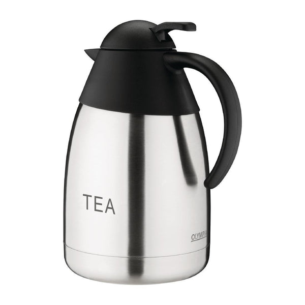 Olympia Vacuum Jug St/St Domed Lid - 1.5Ltr 'TEA' DL160 - Whisk Hospitality - DL160