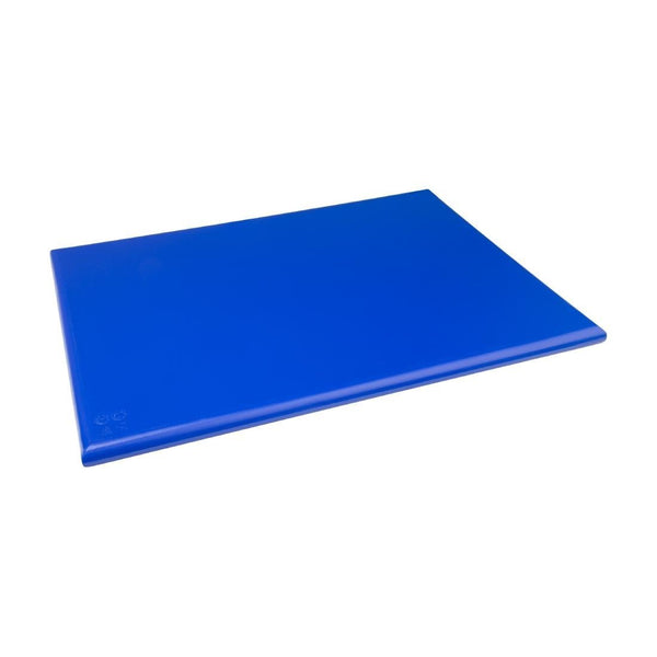Hygiplas Extra Thick High Density Chopping Board Blue - 600x450x25mm J042 - Whisk Hospitality - J042