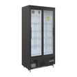 Polar G - Series Upright Back Bar Cooler with Sliding Doors 490Ltr GJ448 - A - Whisk Hospitality - GJ448-A