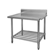 WBBD7 - 0600R/A All Stainless Steel Dishwasher Bench Right Outlet - Whisk Hospitality - WBBD7-0600R/A