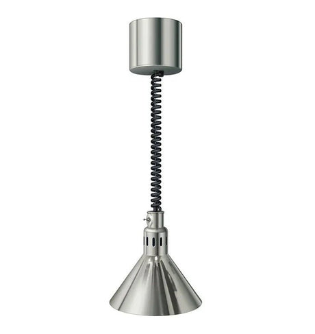 Hatco Decorative Heat Lamp – Bright Nickel Plated Finish - Whisk Hospitality - DL-775-RPL-BN/BK