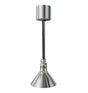 Hatco Decorative Heat Lamp – Bright Nickel Plated Finish - Whisk Hospitality - DL-775-RPL-BN/BK