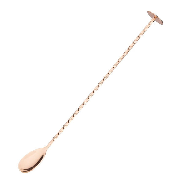 Olympia Copper Barware Mixing Spoon DR615 - Whisk Hospitality - DR615