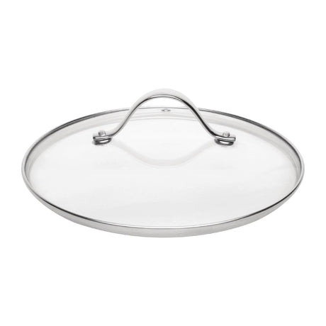 Vogue Saucepan Lid Glass - 180mm 7" CS544 - Whisk Hospitality - CS544
