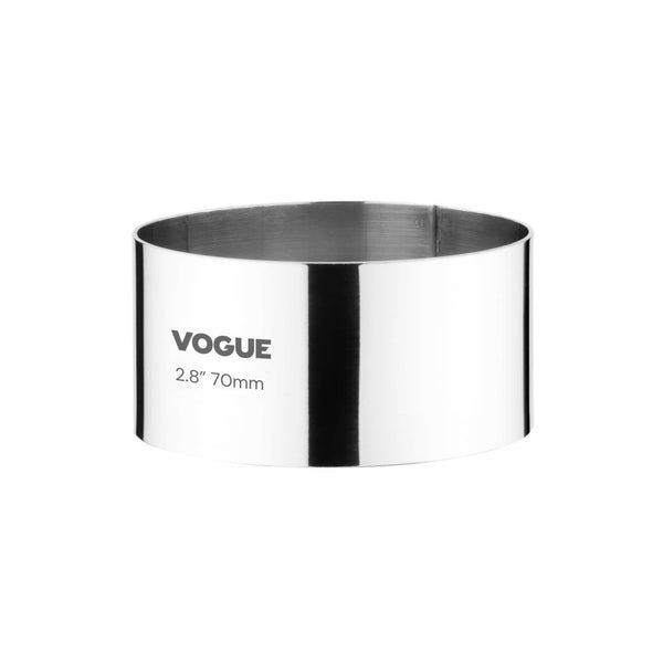 Vogue Mousse Ring St/St - 70x35mm E891 - Whisk Hospitality - E891