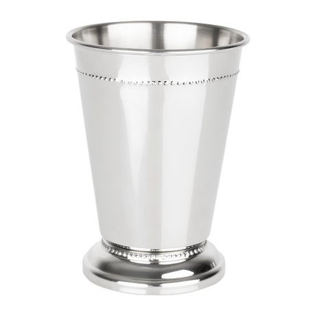 Olympia Barware Beaded Julep Cup Stainless Steel - 370ml HY115 - Whisk Hospitality - HY115