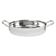 Olympia Table Presentation Double Handle Dish Stainless Steel - 180mm HY102 - Whisk Hospitality - HY102