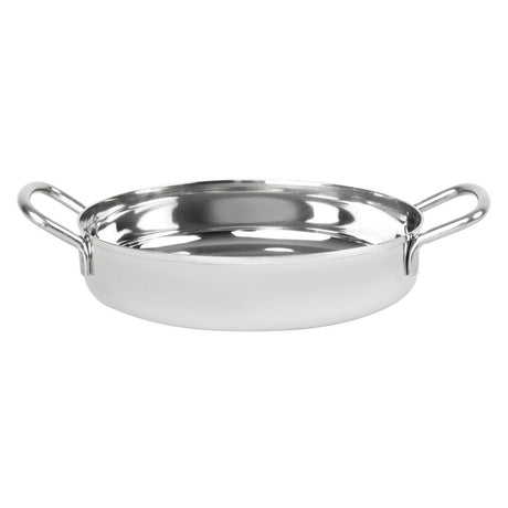 Olympia Table Presentation Double Handle Dish Stainless Steel - 180mm HY102 - Whisk Hospitality - HY102