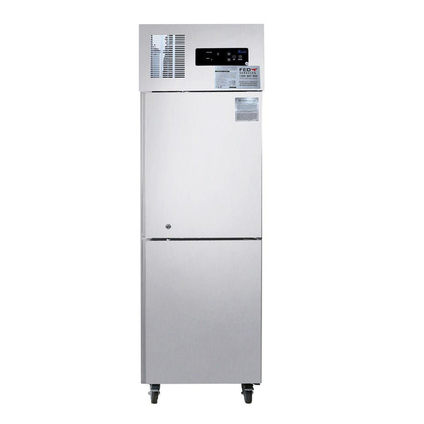 TROPICAL Thermaster 2 x Half door SS Fridge - SUC500 - Whisk Hospitality - SUC500