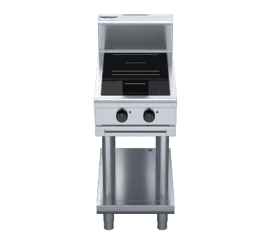 Waldorf 800 Series In8200R5 Ls 450Mm Electric Induction Cooktop Low Back Version Leg Stand - Whisk Hospitality - IN8200R5-LS