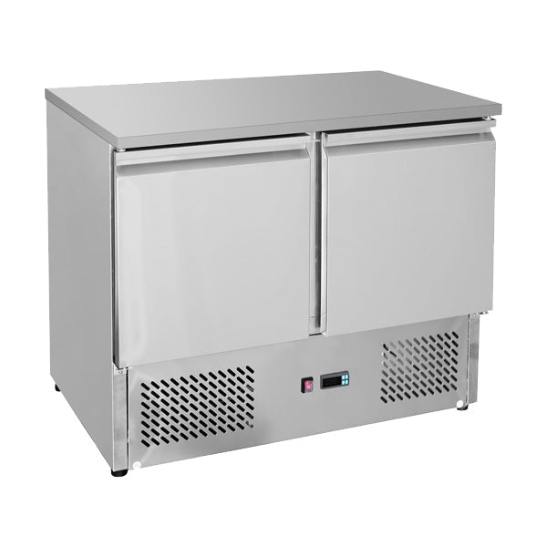 GNS900B Two Door Compact Workbench Fridge - Whisk Hospitality - GNS900B