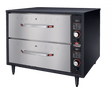 Hatco Freestanding Heated Drawer Warmer – 2 Drawer (Black Powdercoated Finish) - Whisk Hospitality - HDW-2-1