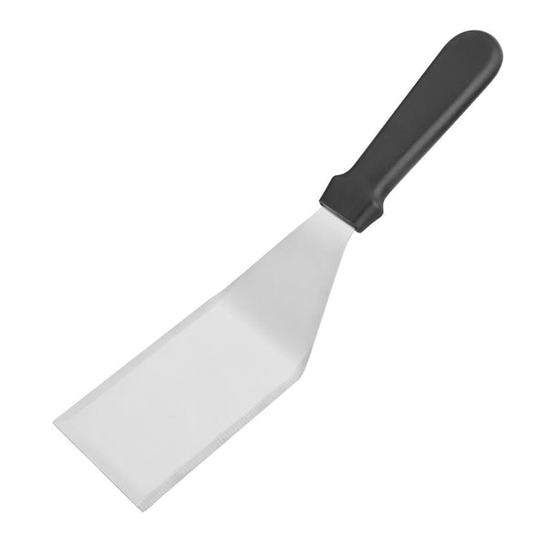 Vogue Hamburger Turner St/St - 180mm 7" D393 - Whisk Hospitality - D393