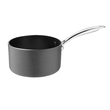 Vogue Non Stick Sauce Pan Anodised Aluminium - 160mm 6 1/4" CP762 - Whisk Hospitality - CP762