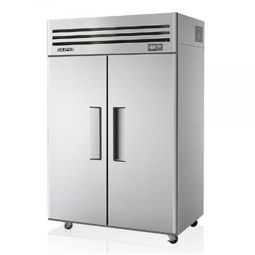 Skipio SRT45 - 2 Double Door Upright Storage Fridge 1215 Ltr - Whisk Hospitality - SRT45-2